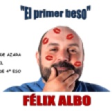 Cartel anunciador de la visita de Félix Alboal insti el 29 de abril 2015